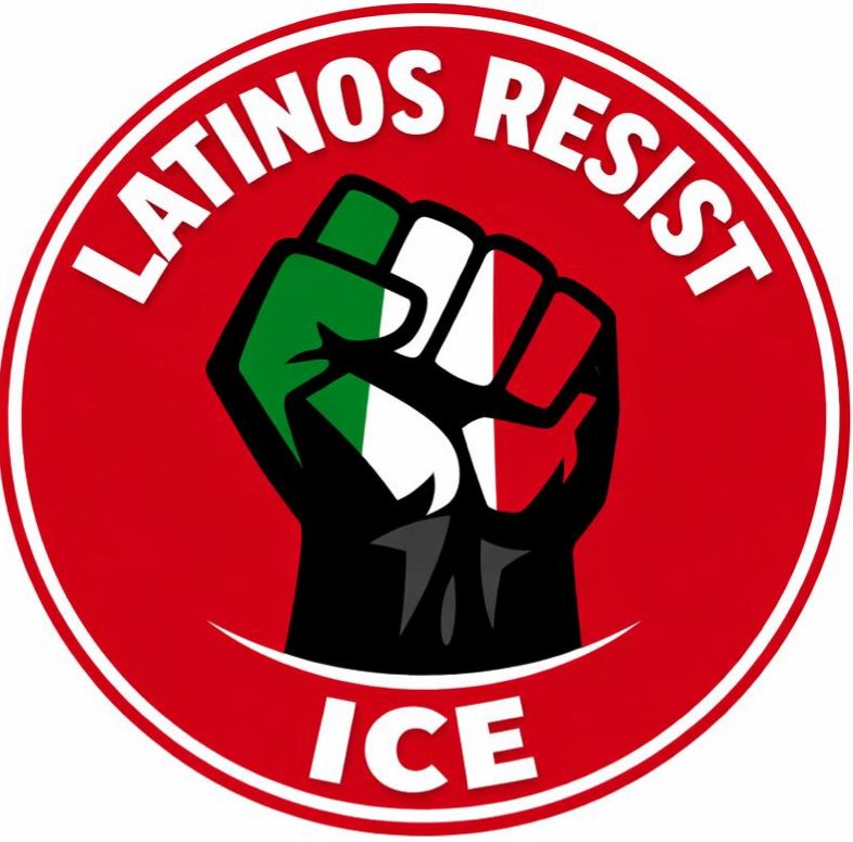 Latinos Resist ICE Logo
